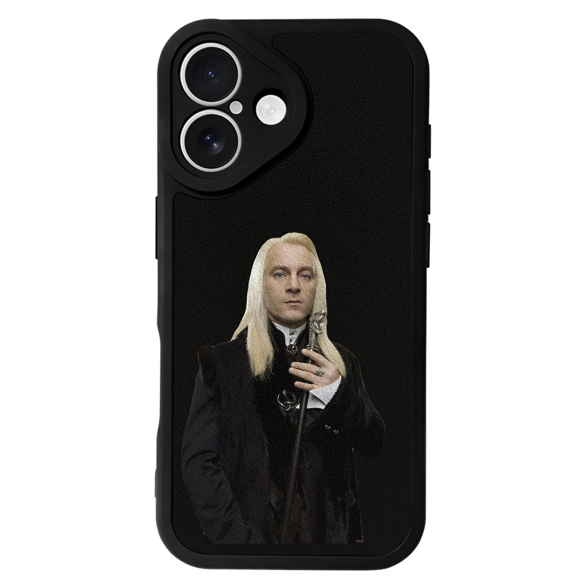 （画像用） Harry Potter ハリー・ポッターシリーズ 【iPhone 16シリーズ対応】シリコンスマホケース（レザー調） 材質：シリコン